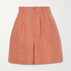 NWT Reformation Bello linen shorts